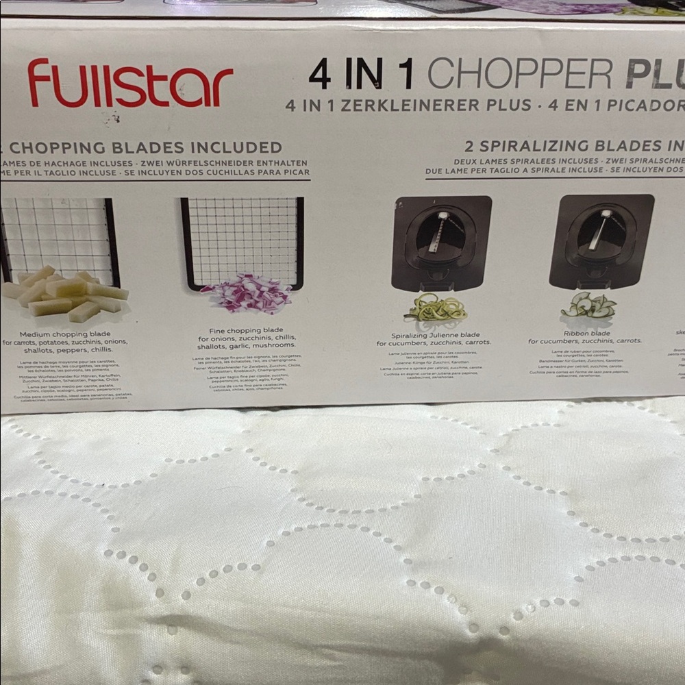 Fullstar 4 in 1 Chopper Plus - Picture 2 of 2